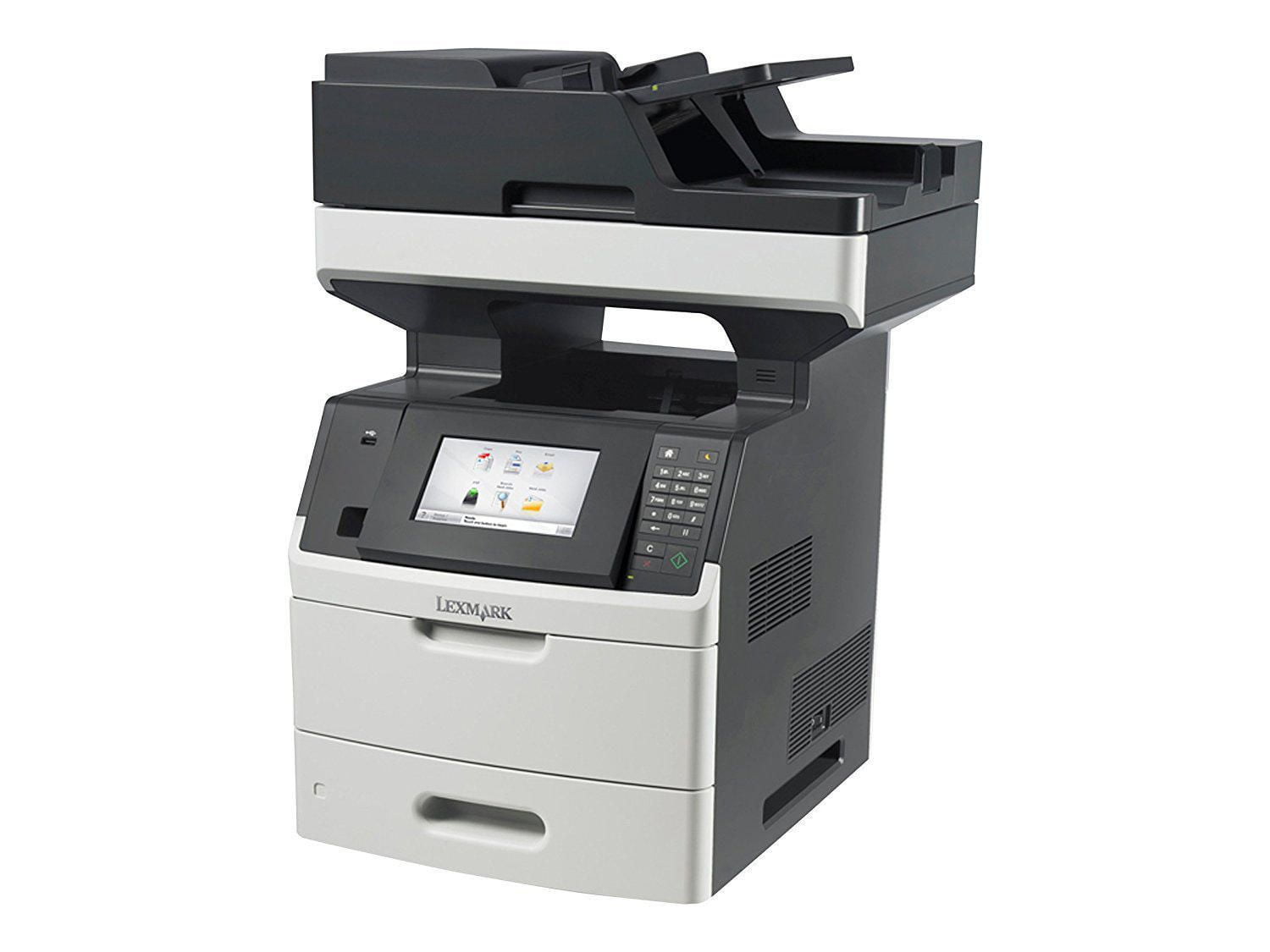 Lexmark MX710de Monochrome Laser Multifunction Printer (24T7401 ...