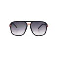thumbnail image 2 of Ecko Unltd. Black and Red Aviator Sunglasses, 2 of 2