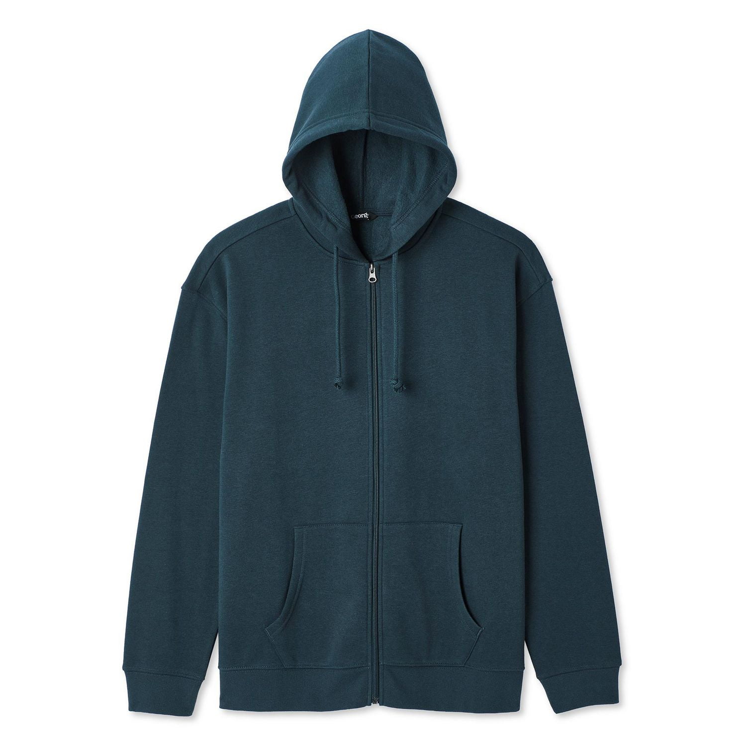 Haut à capuchon zippé sur la longueur George pour hommes