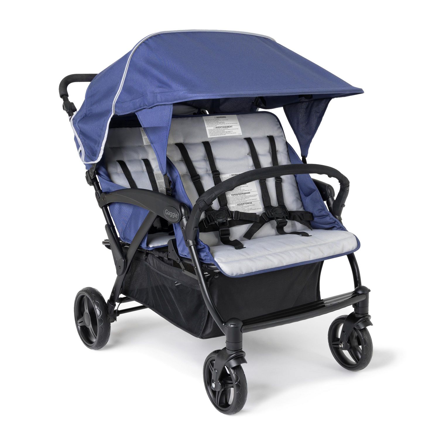 Gaggle Odyssey Quad Stroller (Blue/Black)