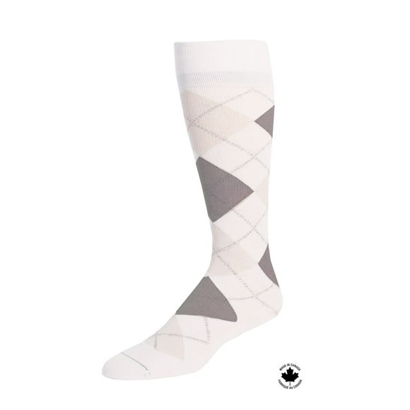 Paramedic Fashion Compression Socks 15-20 mmHg Women Argyle (1 Pair) - Large, Paramedic Compression Socks for Women - Stylish Knee-High Argyle, 15-20 mmHg