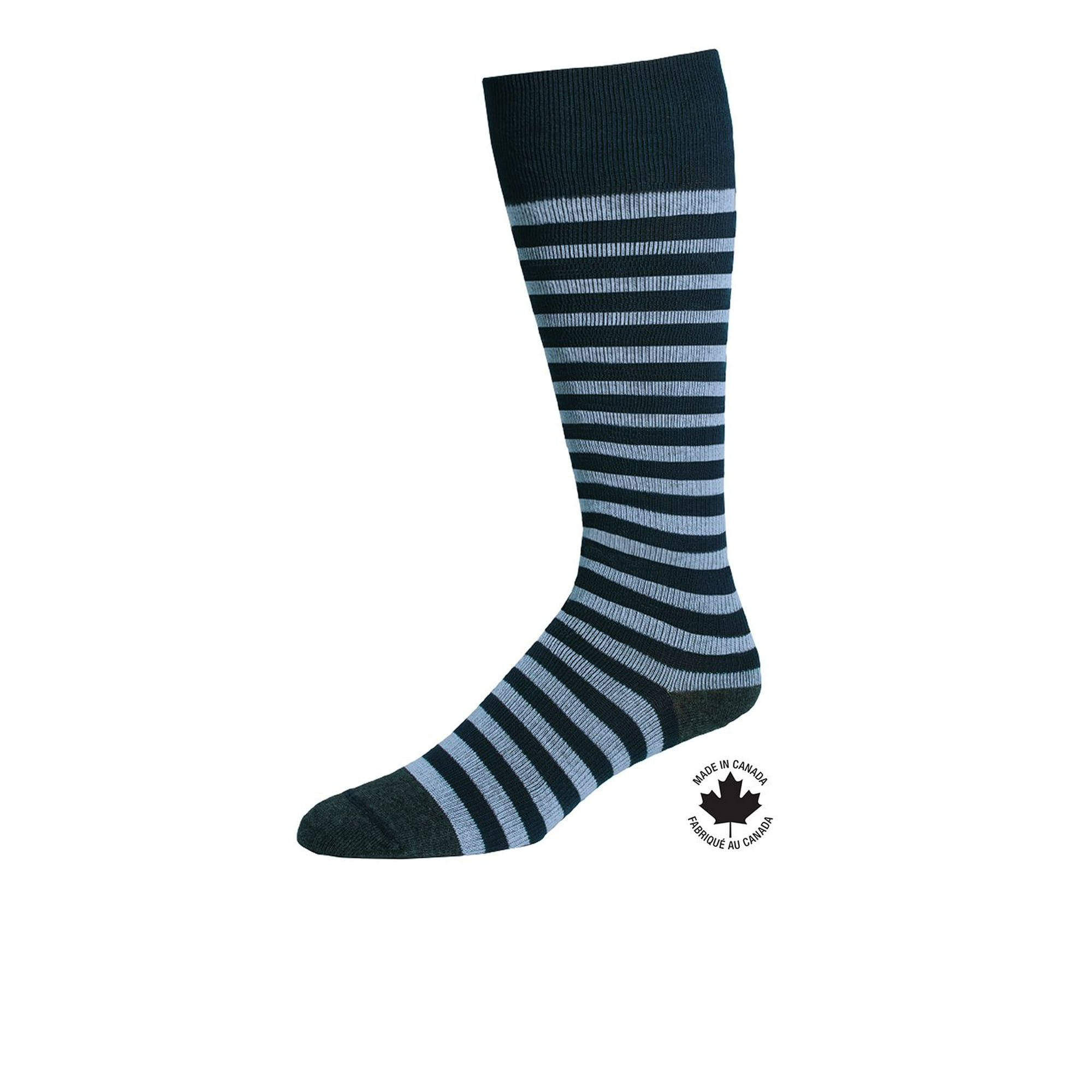 Bas de compression légers personnalisés lèvres rouges sur noir 15-20 mmHg, Medias de Compresión para Enfermera, Travel Socks, médias, L/XL - France