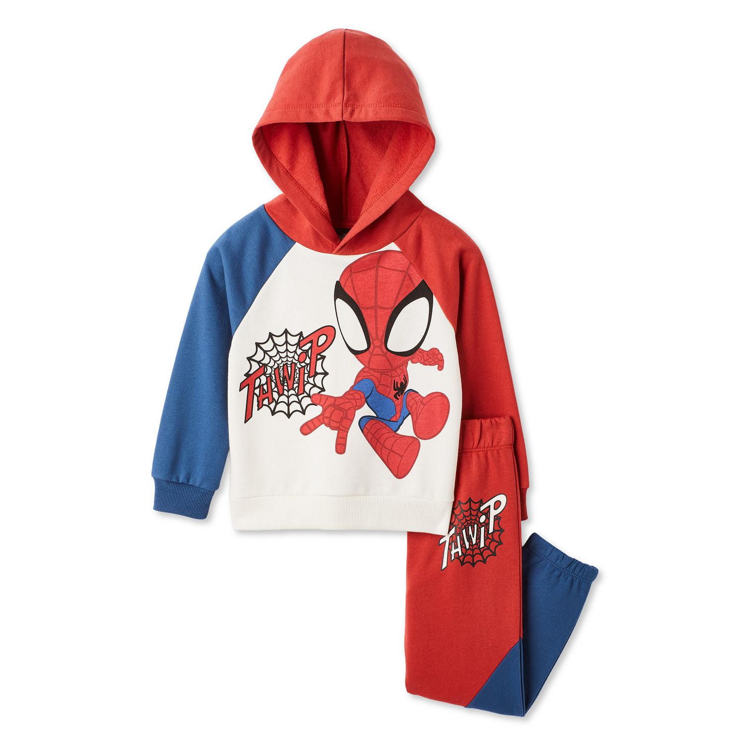 Marvel Toddler Boys' Spider-Man Hoodie 2-Piece Set