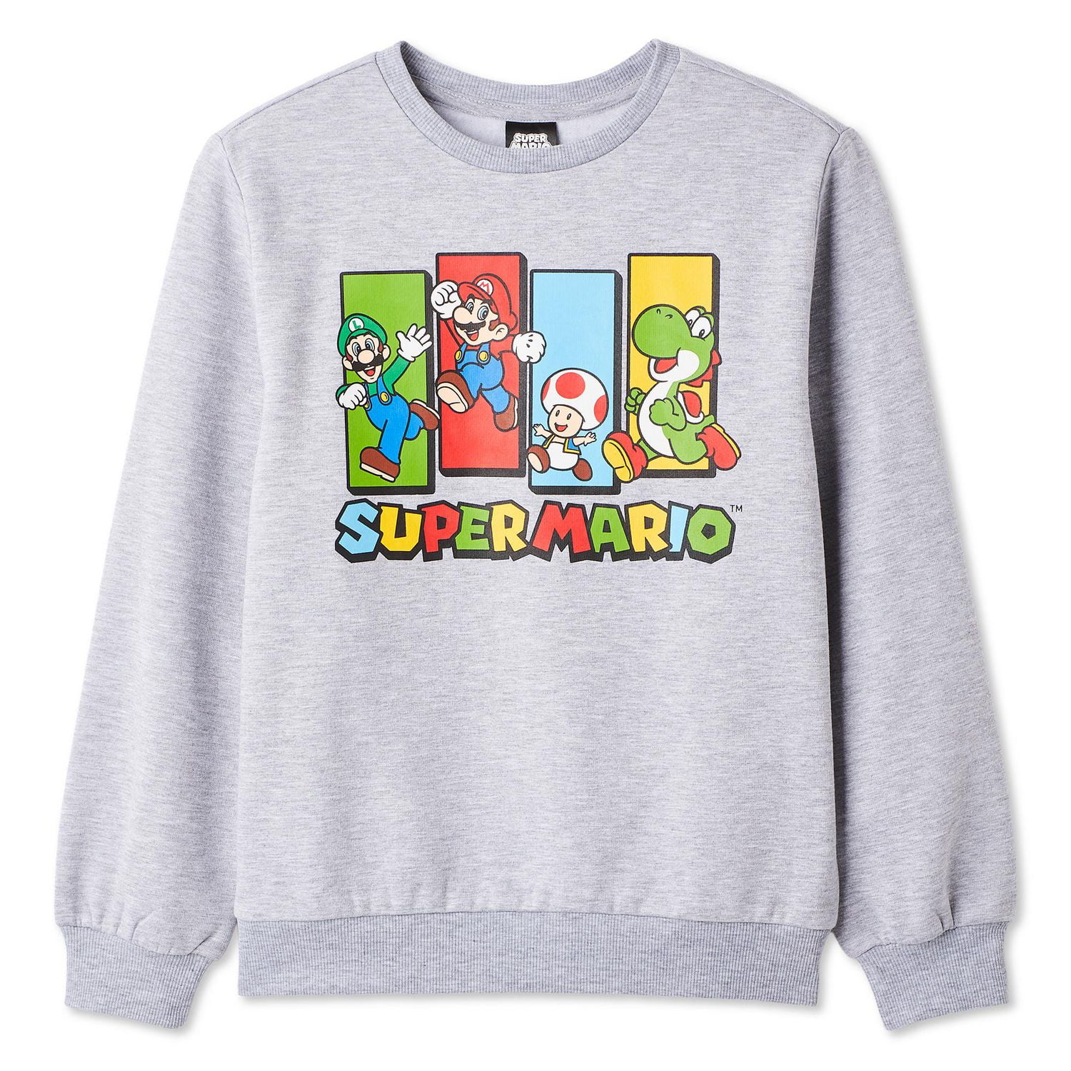 Super Mario Boys' Graphic Sweatshirt