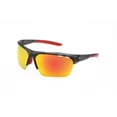 thumbnail image 1 of Athletic Works Black and Red Polarized Sport Sunglasses, 1 of 2