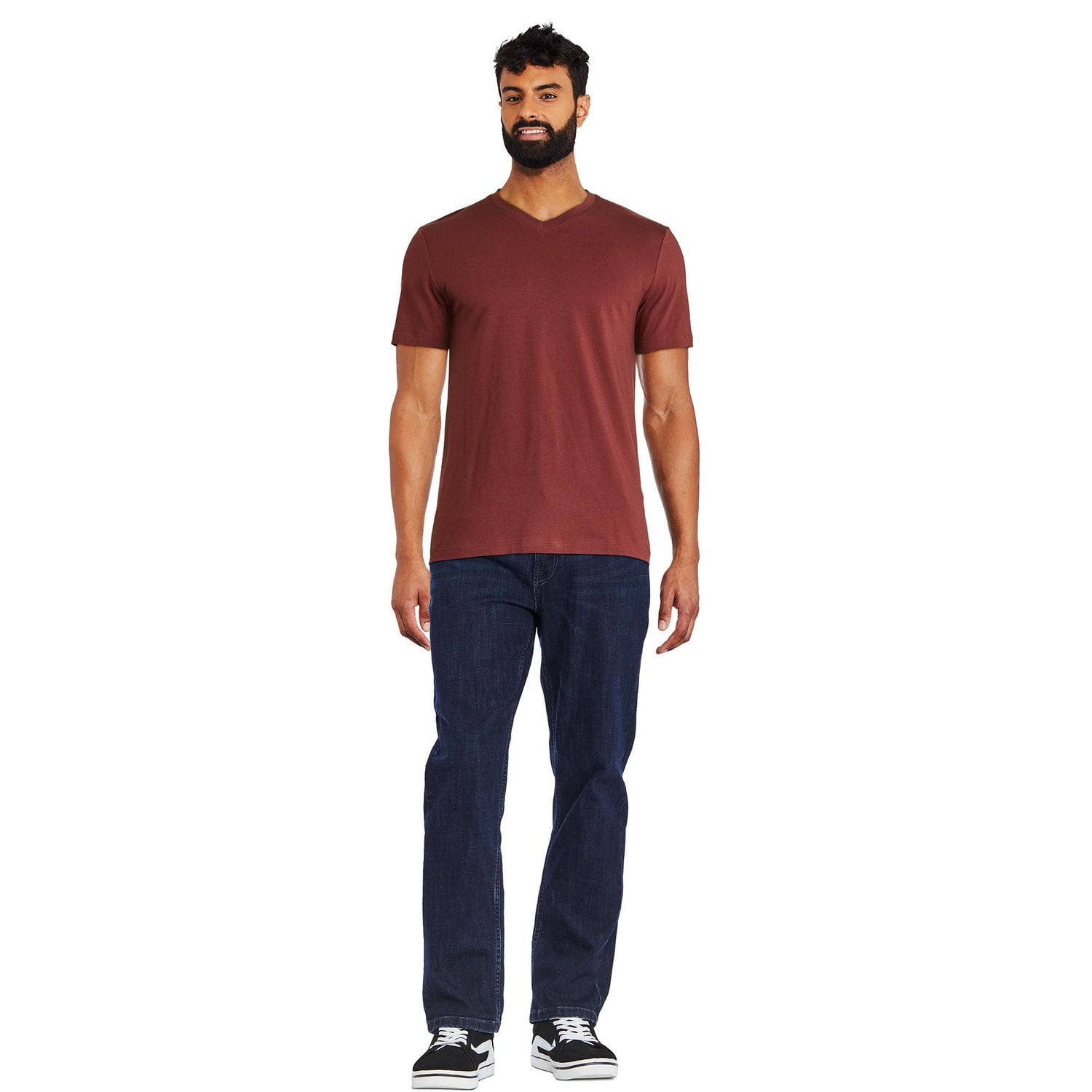 George Men's Stretch V-Neckline Tee