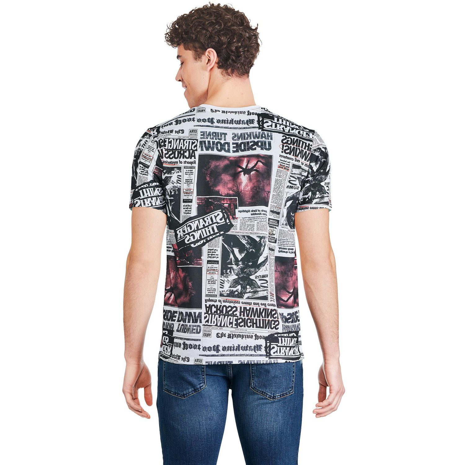 T-shirt Stranger Things Netflix pour hommes