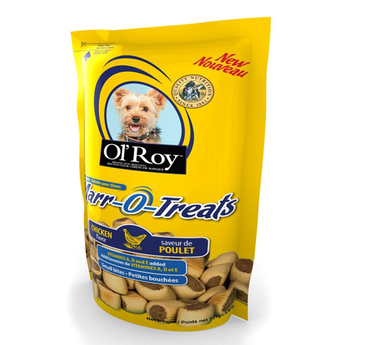 Ol'Roy MarrOTreats Chicken Flavor Small Bite Dog Treats Walmart Canada