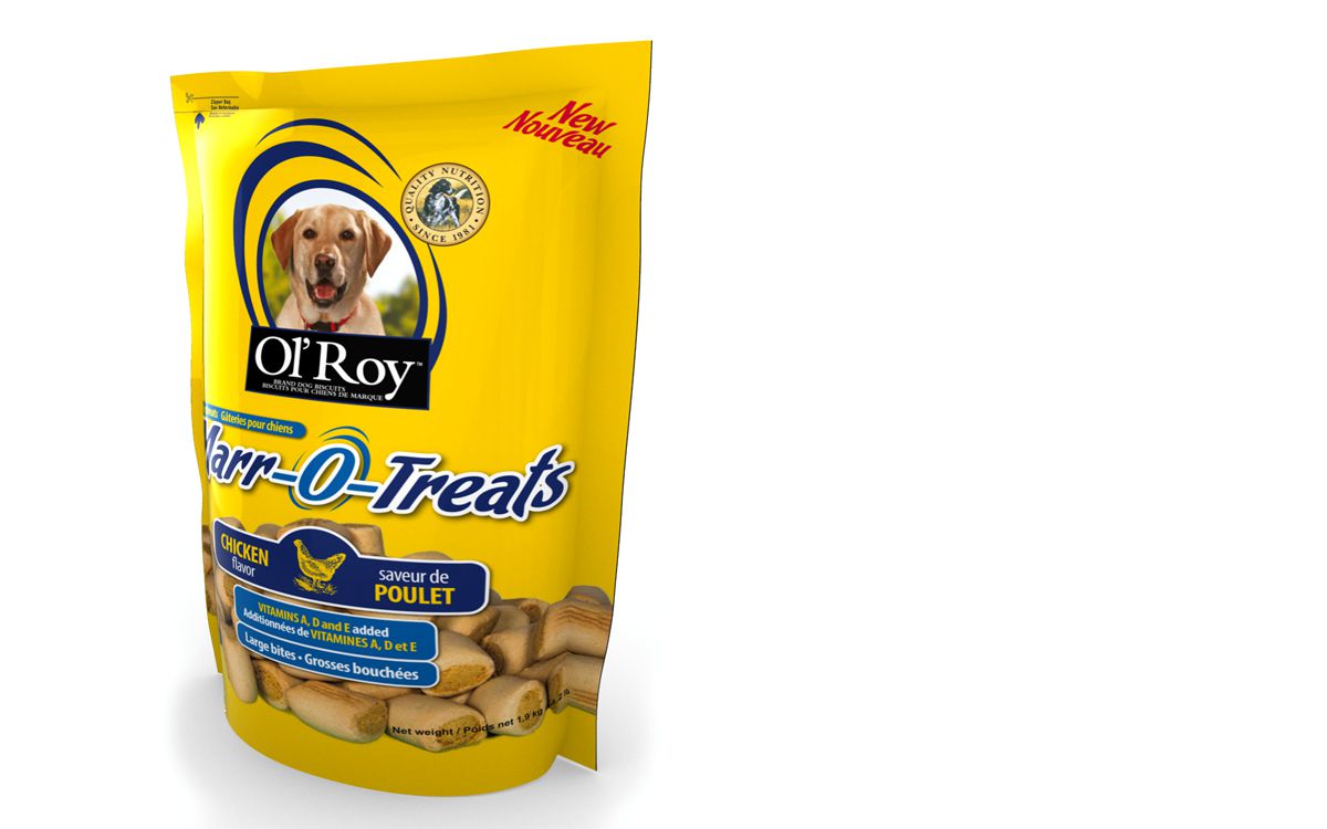 Ol Roy Marr O Treats chicken flavor dog treats Walmart