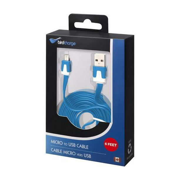Strong n'Free Câble Micro USB - Bleu