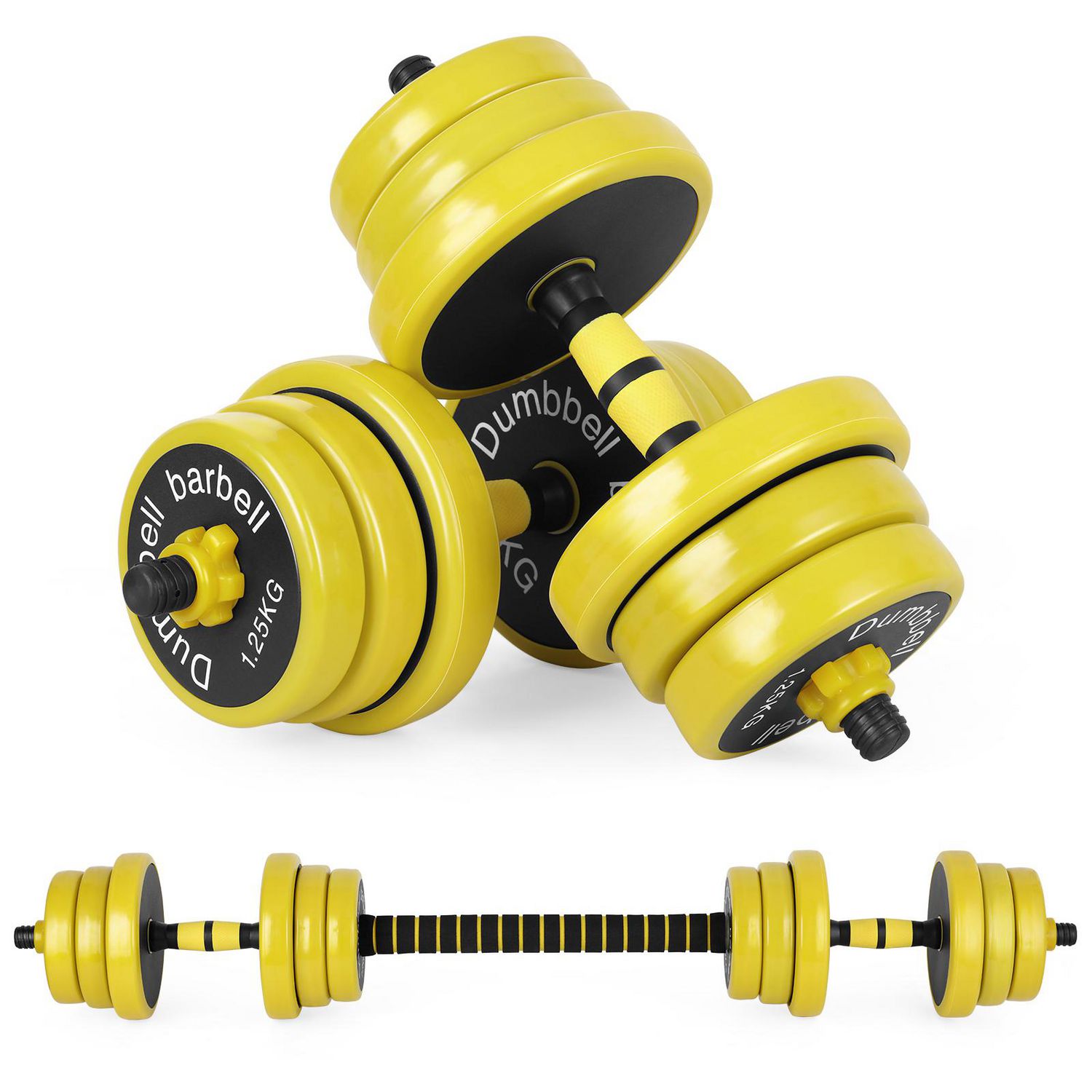 Adjustable Dumbbell Set Men s And Women s Fitness Free Weight Dumbbell Set 22 Pounds Of Non Slip Neoprene Hand