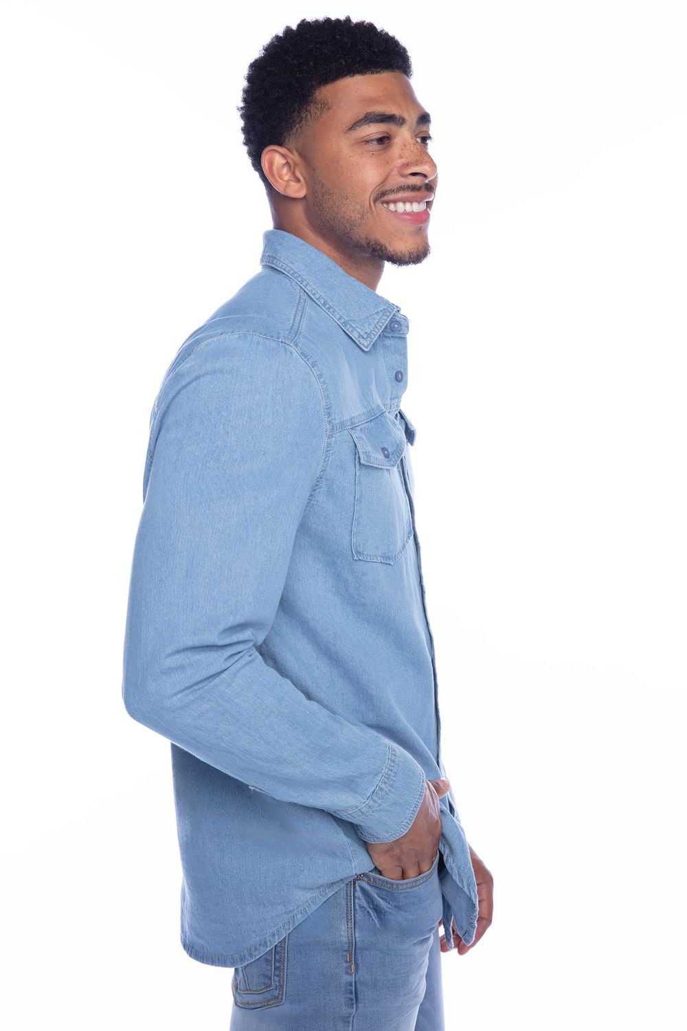 Jeaniologie™ — Chemise en denim pour hommes