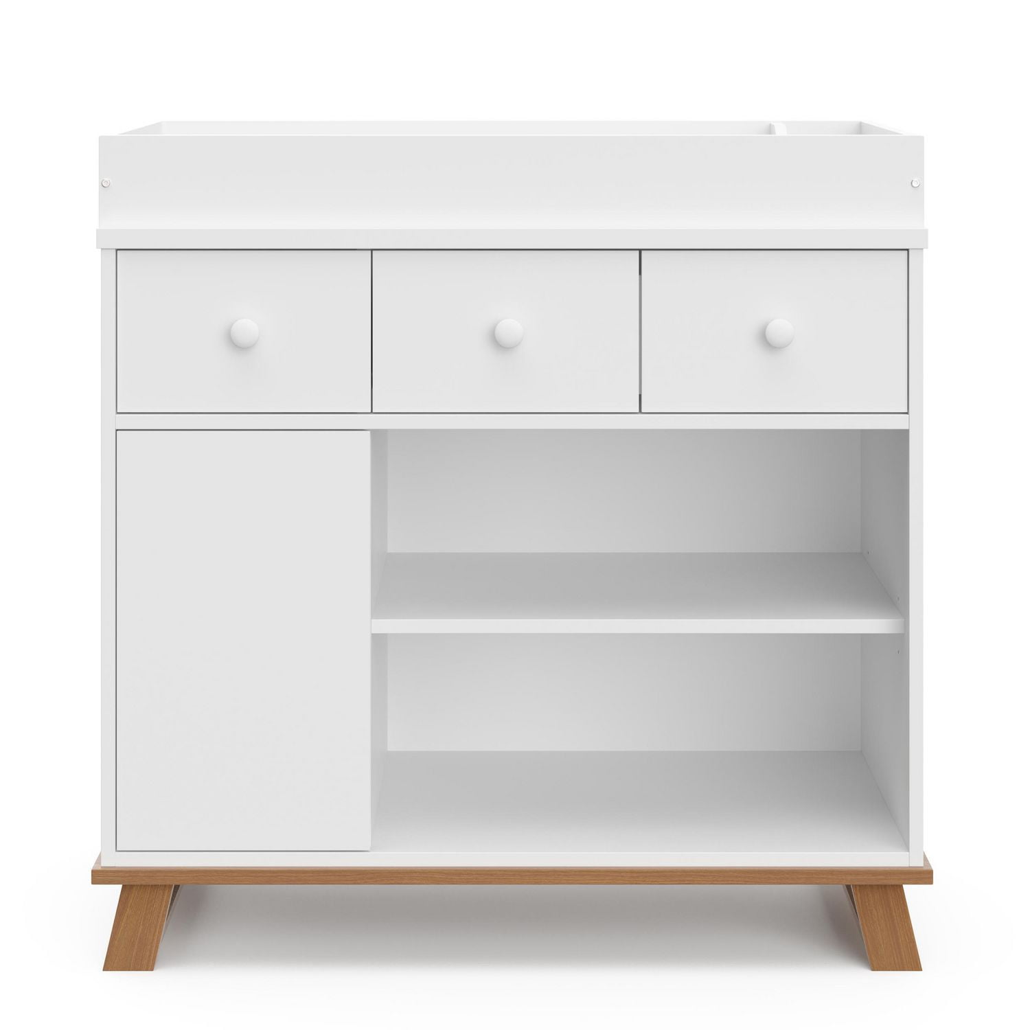 Storkcraft Modern Nursery Changing Table Dresser Walmart