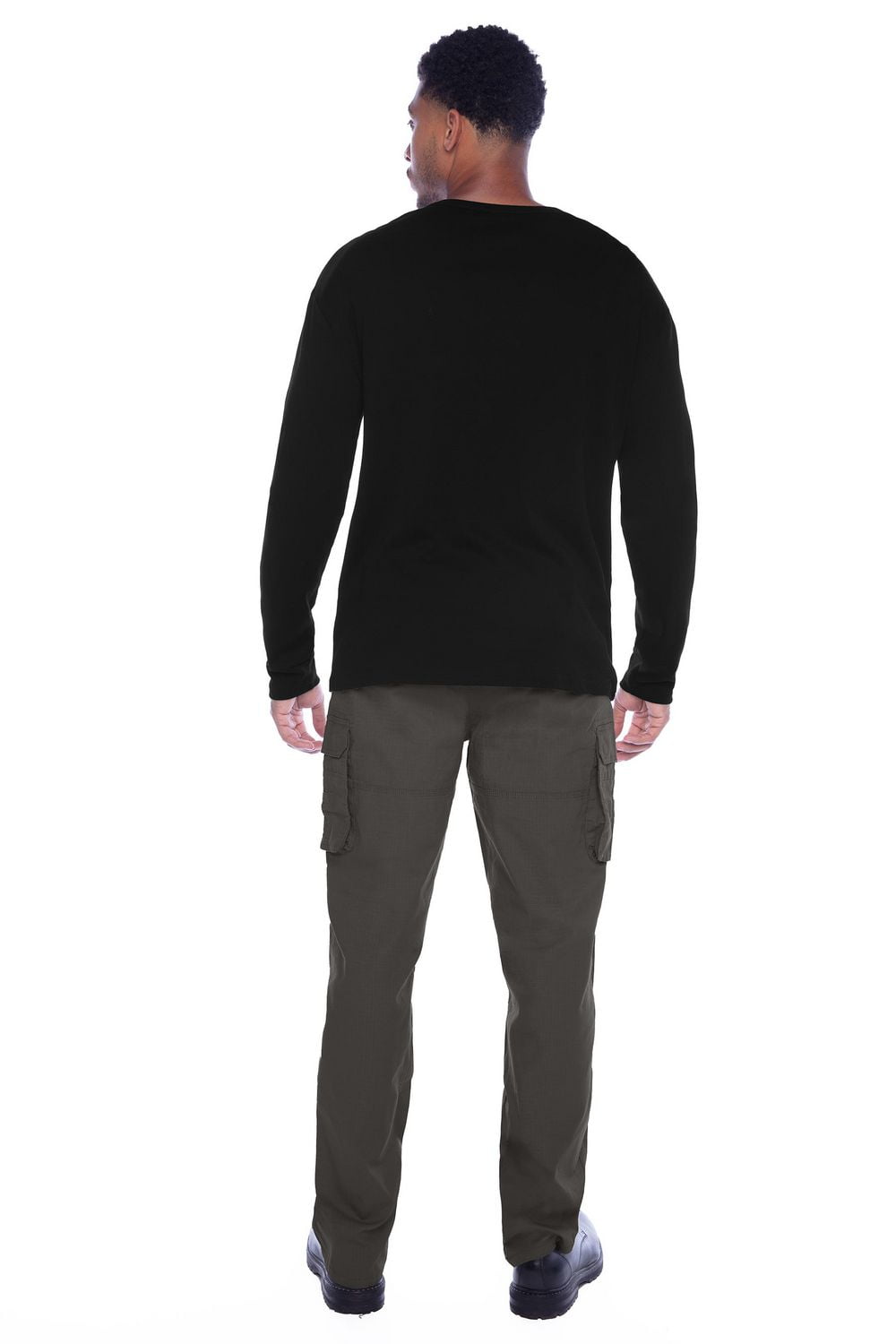 Jeaniologie ™ Men's Belted Cargo Pant - Charcoal