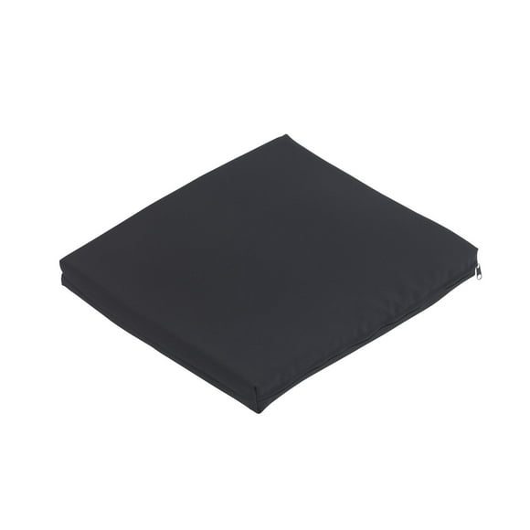 Drive Medical Black Gel-U-Seat Lite General Use Gel Cushion with Stretch Cover, 18" x 18" x 2"