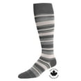 thumbnail image 1 of Bas de compression Paramedic rayés irrégulier pour homme 15-20 mmHg - Large, 1 of 4