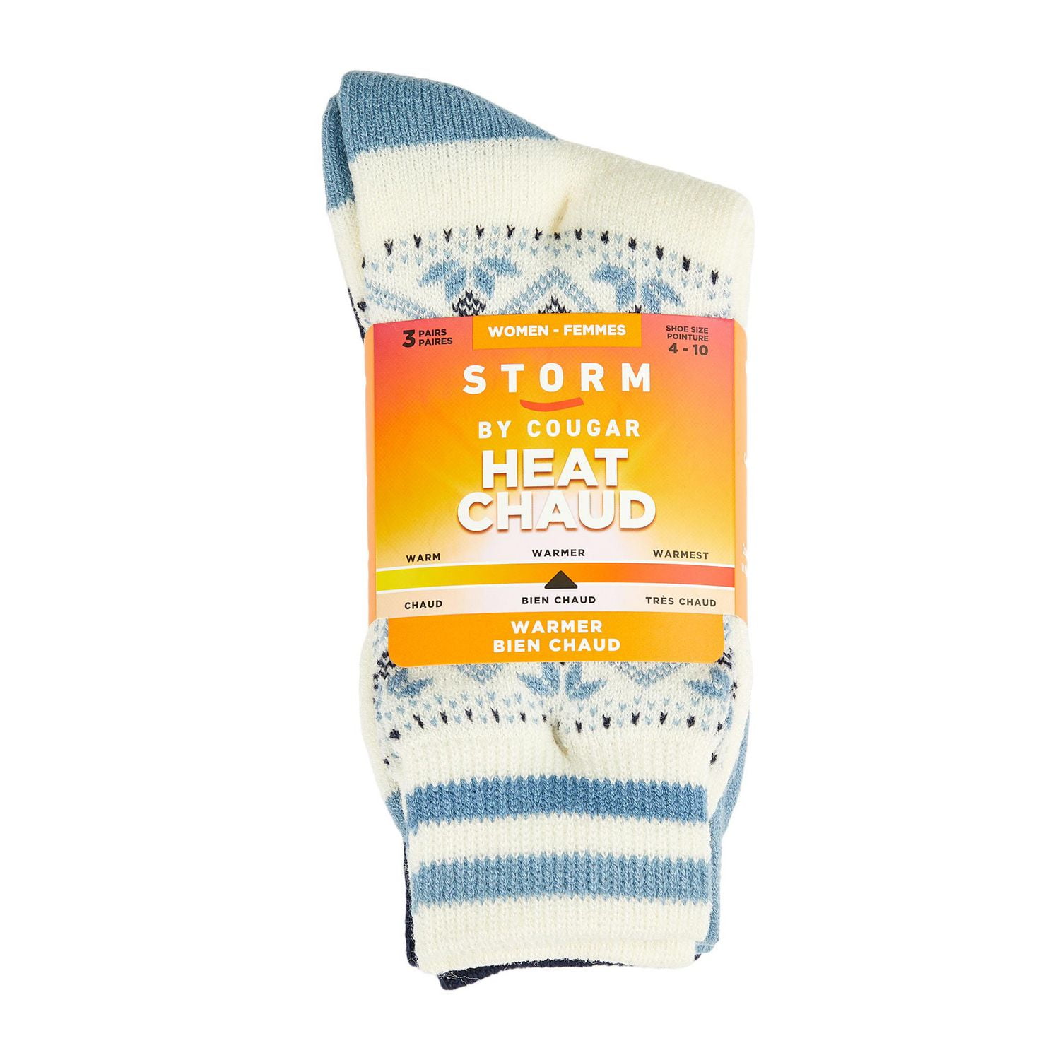 Women's Thermal Heat Crew Sock 3-Pack
