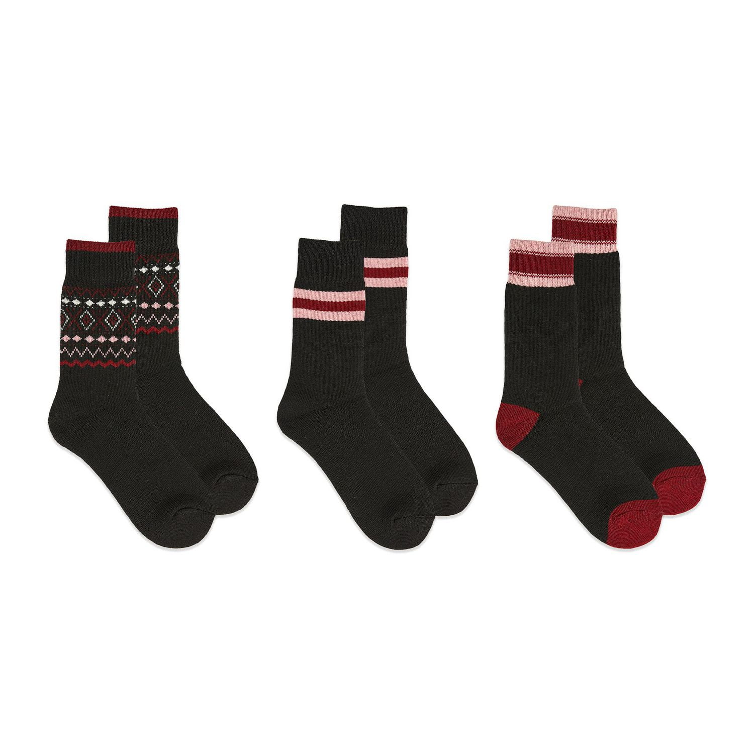 Women's Thermal Wool Crew Sock 3-Pack