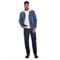 thumbnail image 2 of Jeaniologie™ Men’s Sherpa-Lined Denim Jacket, 2 of 5