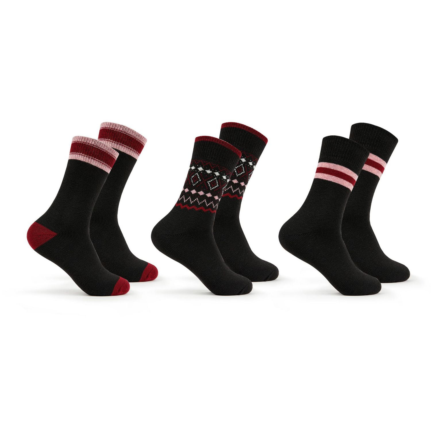 Women's Thermal Wool Crew Sock 3-Pack