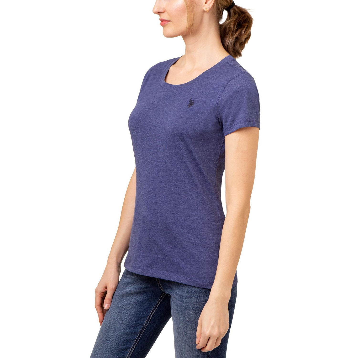 U.S. Polo Assn Women's Scoop Neck Tee