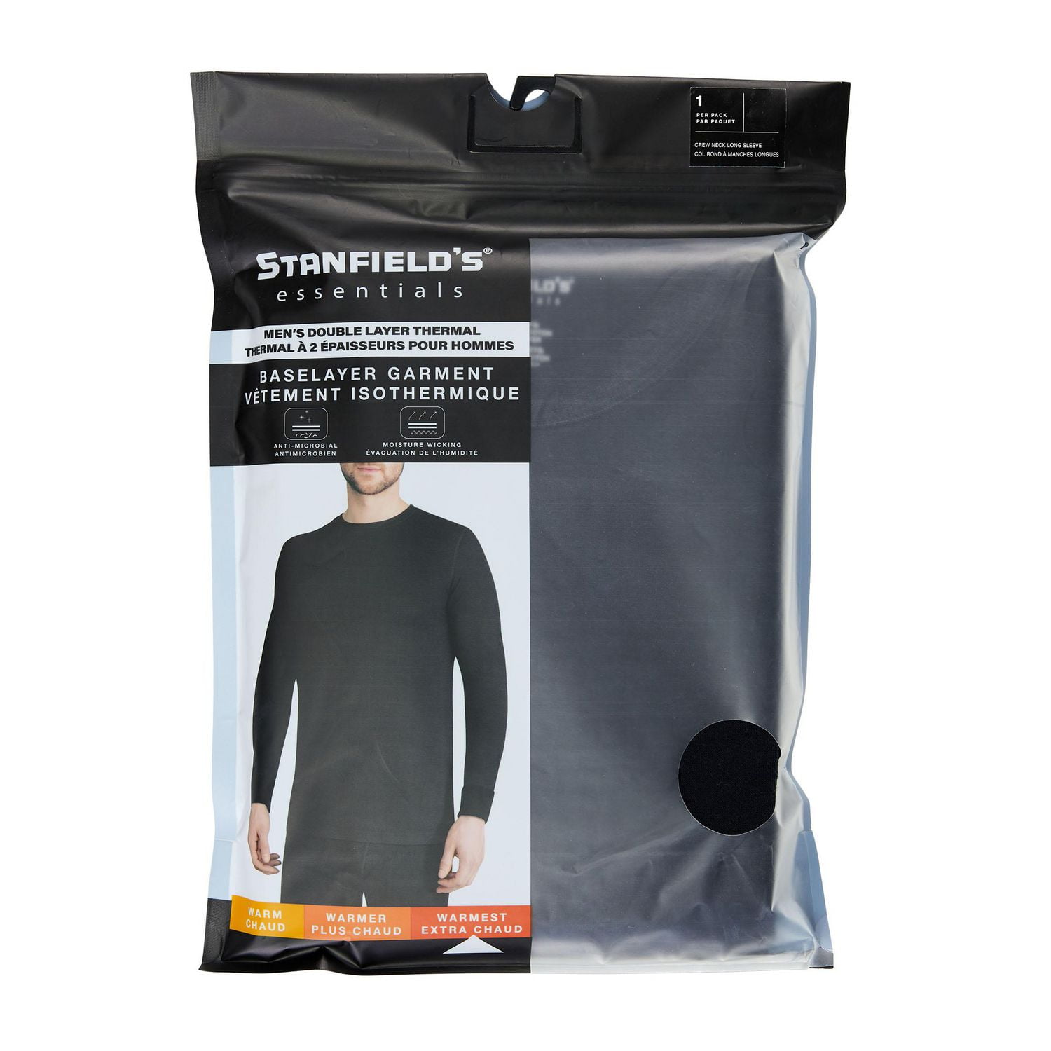 Stanfield's Essentials Double Layer Thermal, Available Sizes S-XL