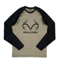 thumbnail image 2 of Real Tree Long Sleeve Raglan Tee with Camo Inserts, 2 of 3