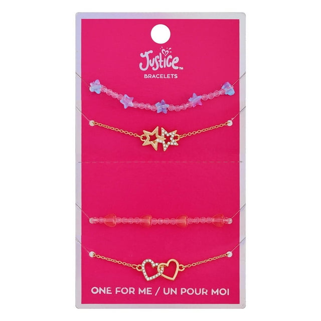 Justice BFF bracelets