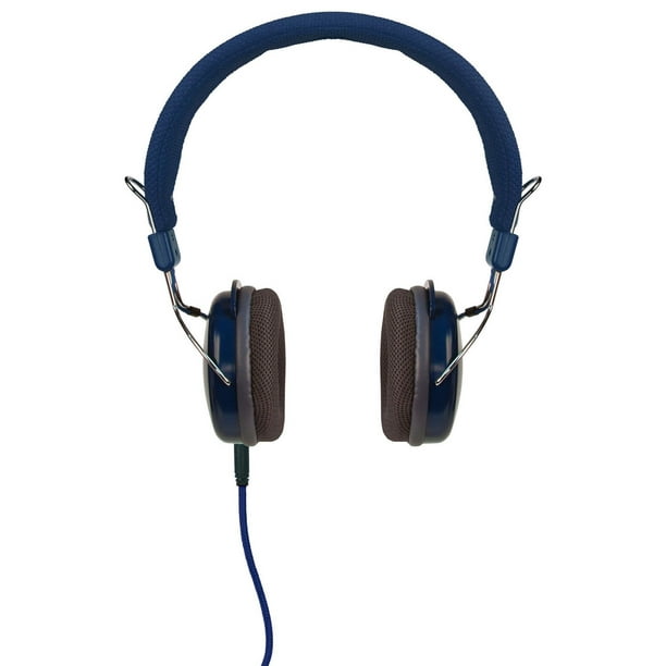 Écouteurs supra-auriculaires Amplitone de Crosley, bleus