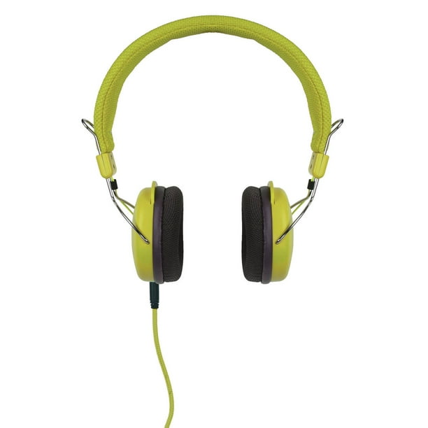 Écouteurs supra-auriculaires Amplitone de Crosley, verts