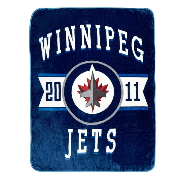 NHL Luxury Velour Blanket Winnipeg Jets Walmart.ca
