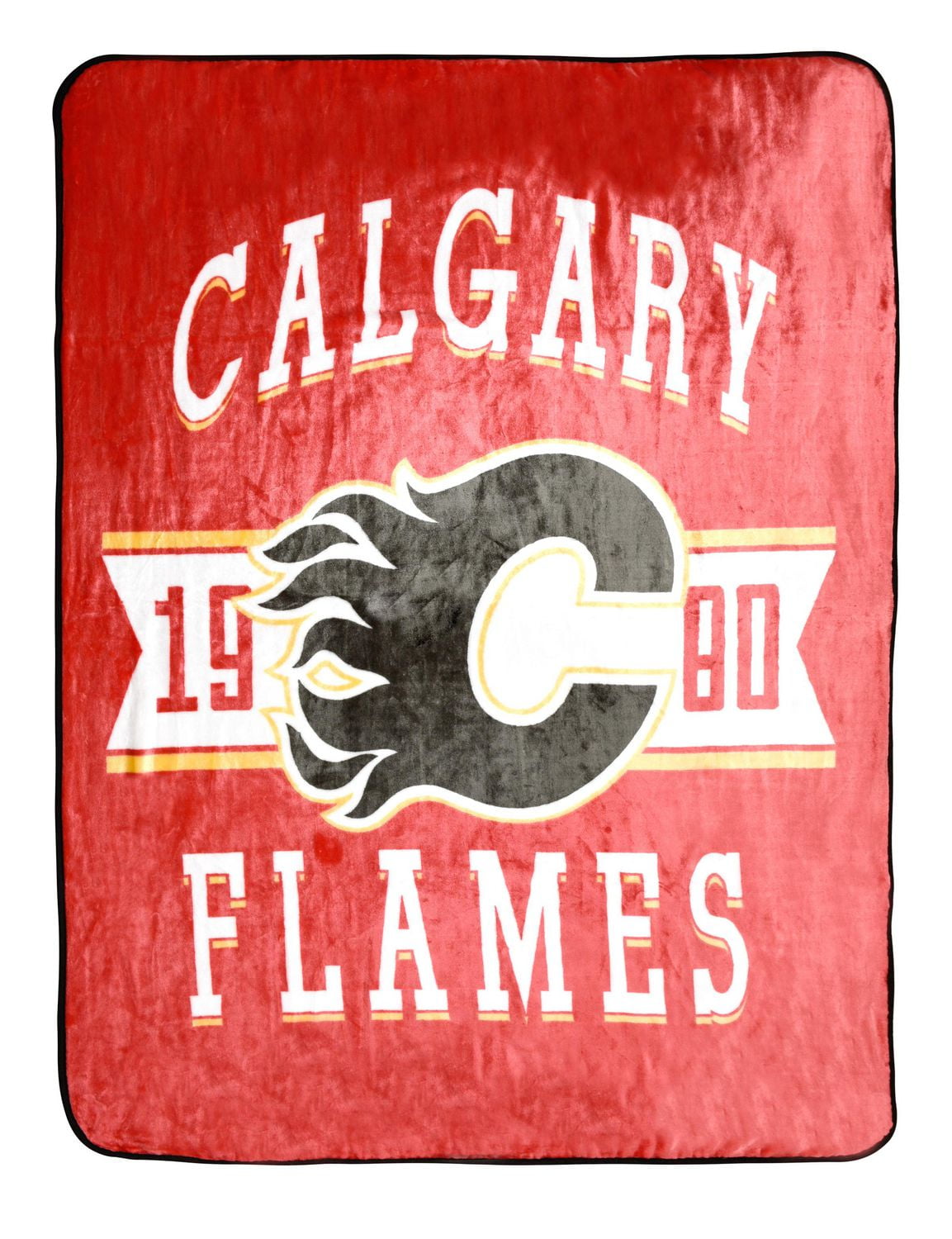 NHL Luxury Velour Blanket- Calgary Flames | Walmart Canada