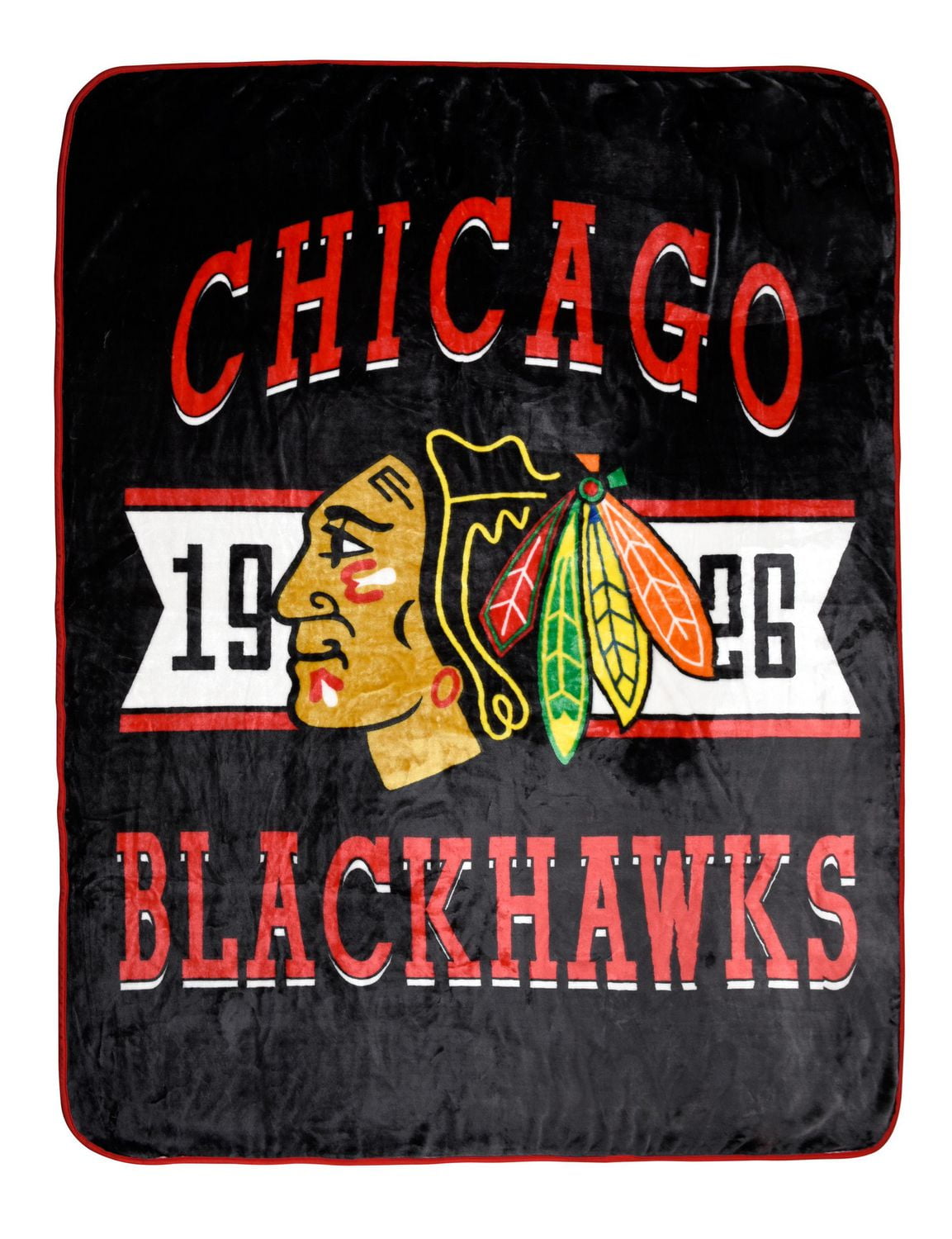 NHL Luxury Velour Blanket Chicago Blackhawks Walmart Canada