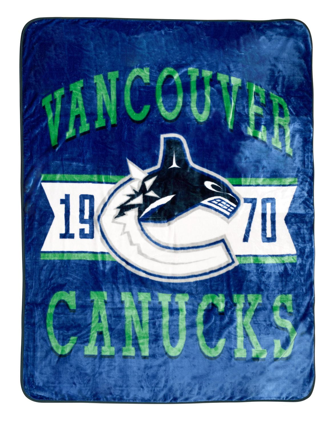 NHL Luxury Velour Blanket Vancouver Canucks Walmart Canada