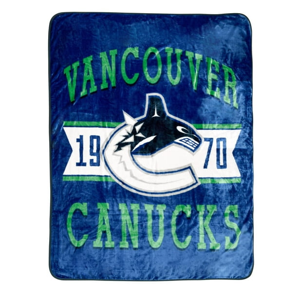 NHL Luxury Velour Blanket Vancouver Canucks Walmart.ca