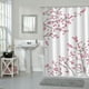 Rideau de douche en tissu cerisier en fleurs de Hometrends Rideau de douche en tissu – image 2 sur 6