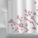 Rideau de douche en tissu cerisier en fleurs de Hometrends Rideau de douche en tissu – image 5 sur 6
