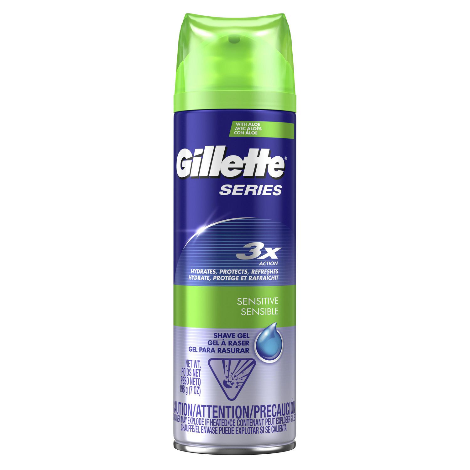 Gillette TGS Series Shave Gel Sensitive, 198 g 