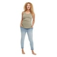 thumbnail image 1 of Paisley Sky Maternity Ruched Side Tank, 1 of 6