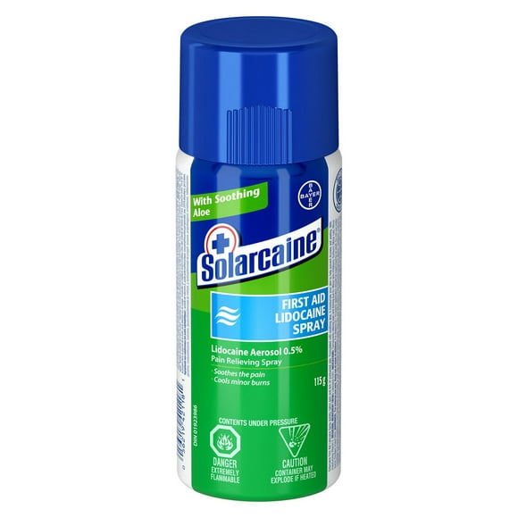 Solarcaine First Aid Lidocaine Pain Relieving Spray