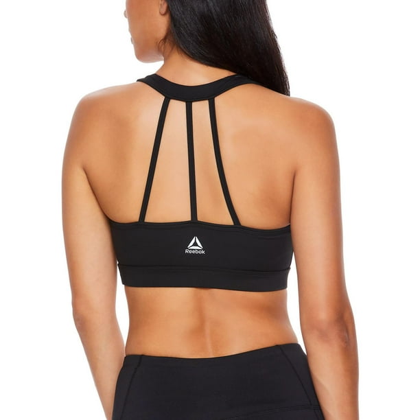 Reebok Women's Thrive Graphic Bra with removable cups, Sizes S-XXL 