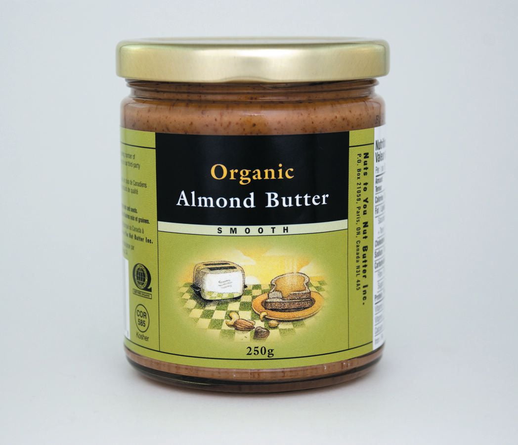 Nuts To You Organic Almond Butter Smooth Walmart Canada