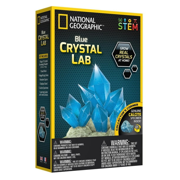 Labo cristal bleu National Geographic