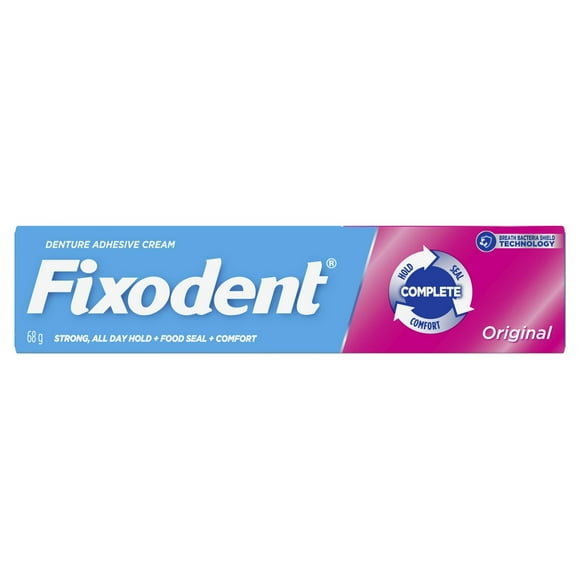 Fixodent Original Secure Denture Adhesive, 68 g