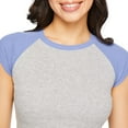 thumbnail image 4 of No Boundaries Women's Raglan Baby Tee, 4 of 6