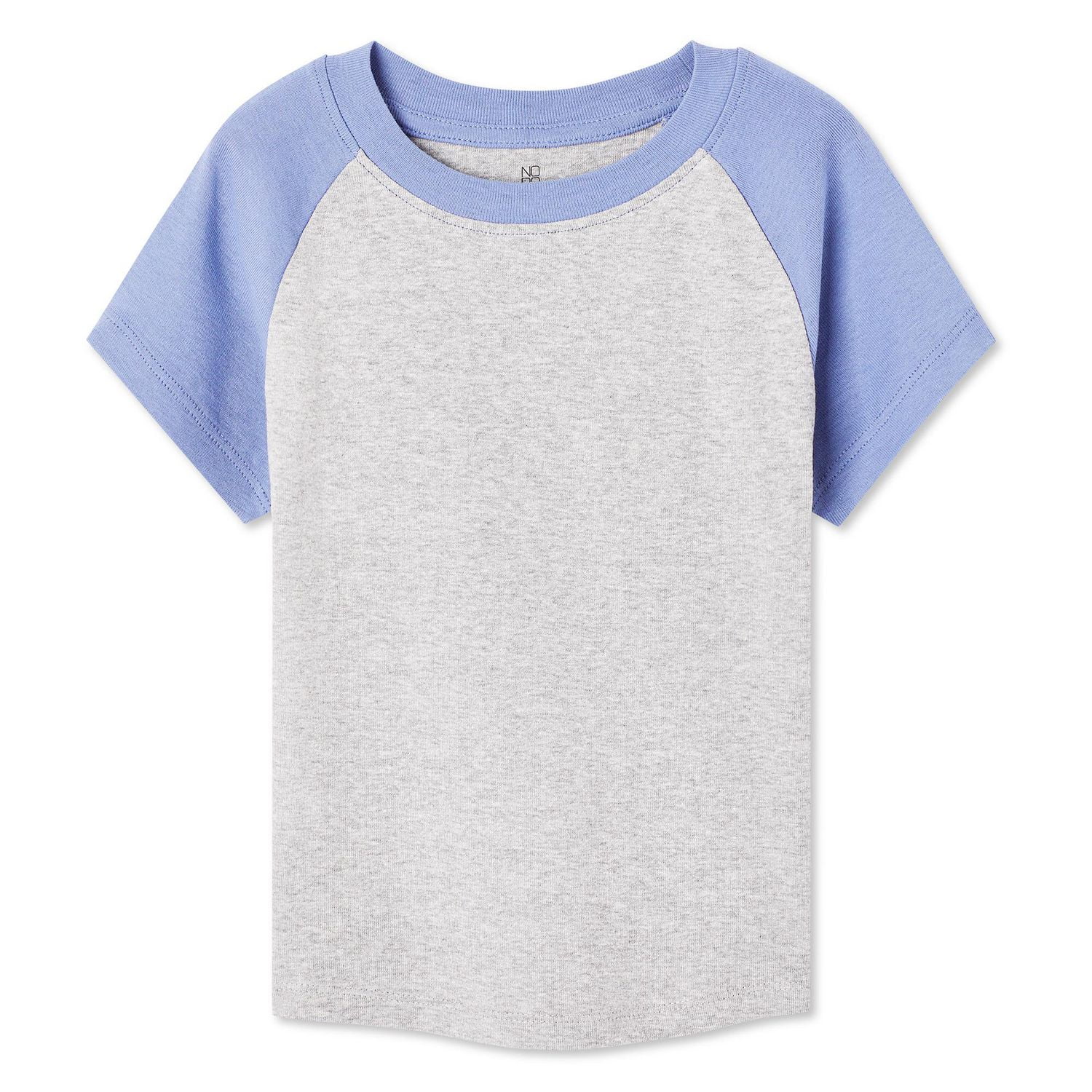 No Boundaries Women's Raglan Baby Tee