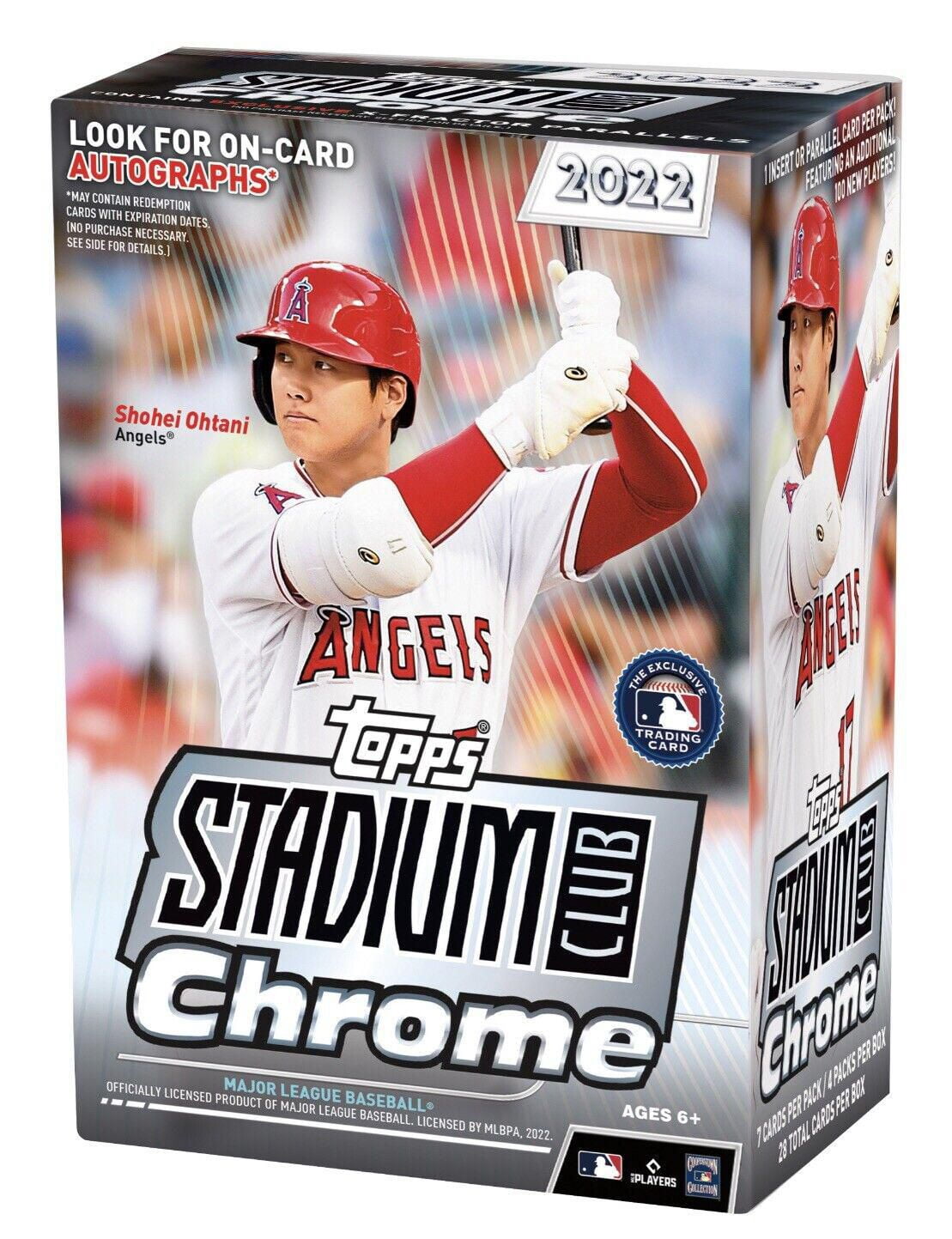 2022 Topps Stadium Club Chrome MLB Baseball Trading Cards