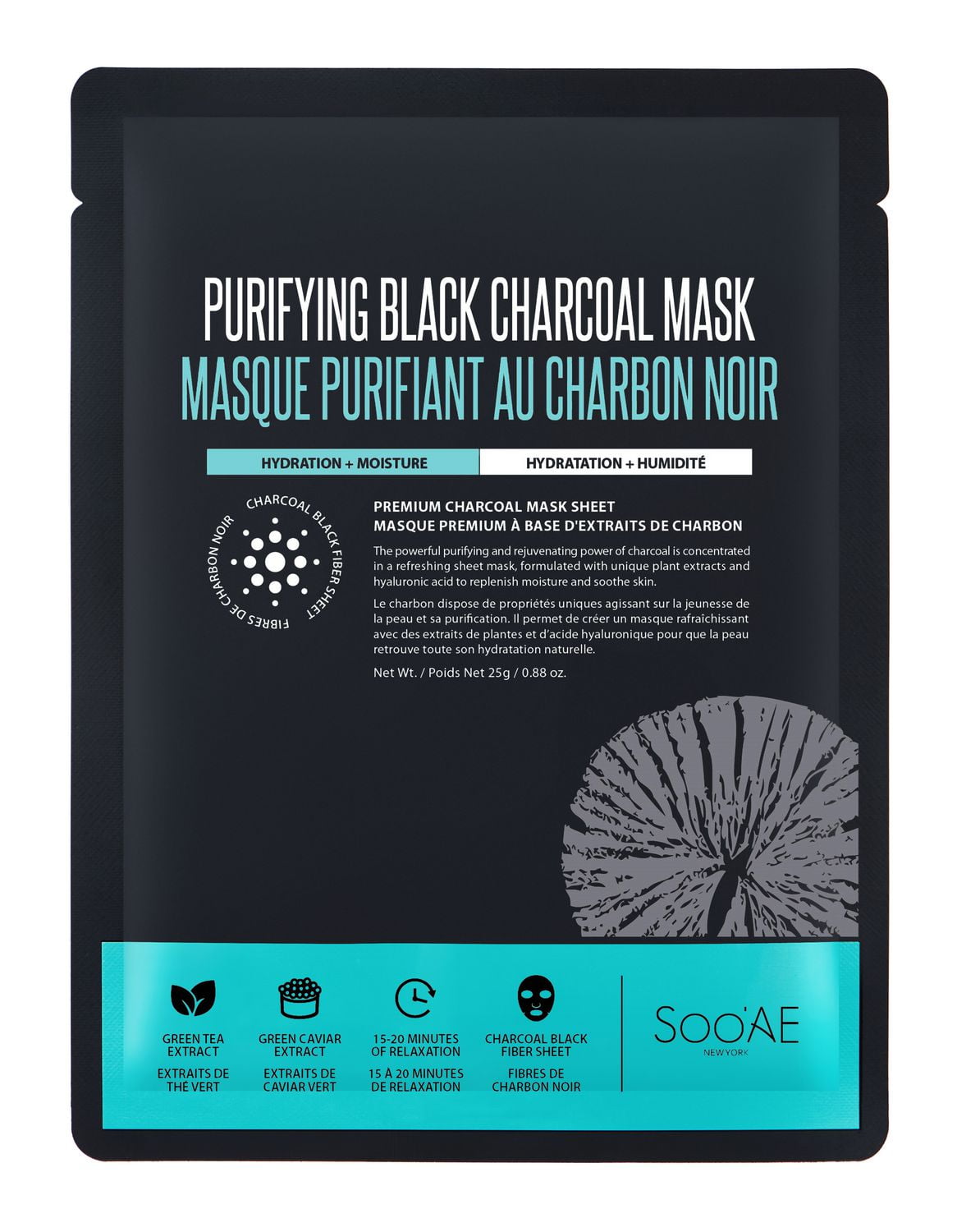 Soo'AE Purifying Black Charcoal Mask Walmart Canada