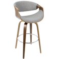 thumbnail image 2 of Curvini Mid-Century Modern Barstool by LumiSource, 2 of 8