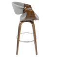 thumbnail image 3 of Curvini Mid-Century Modern Barstool by LumiSource, 3 of 8